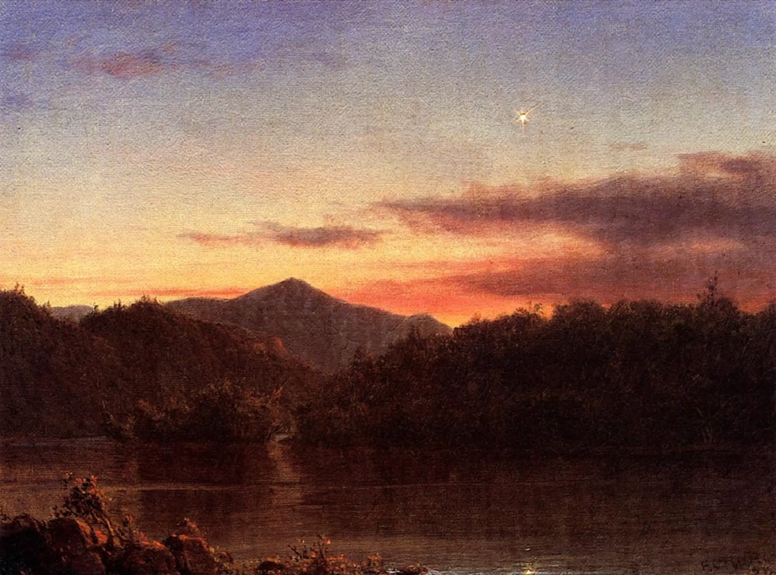 Frederic Church, The Evening Star