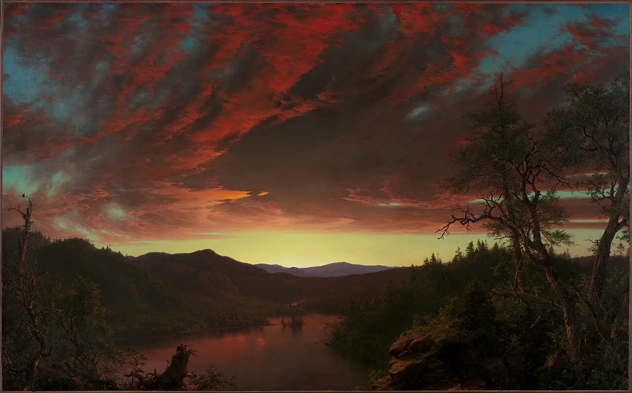 Frederic Edwin Church, Twilight in the Wilderness